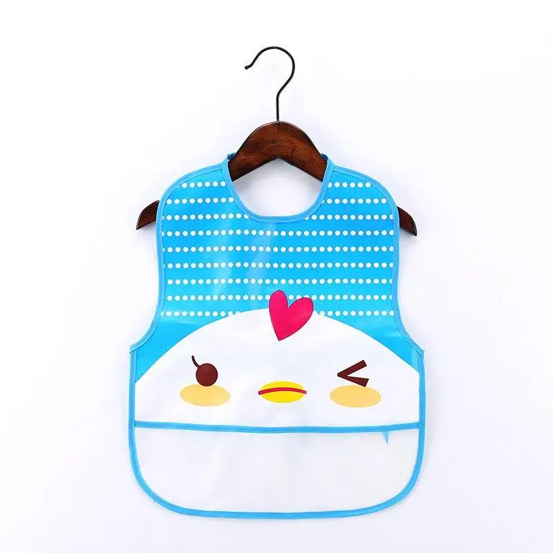 

Newborn Baby Bibs EVA Waterproof Lunch Feeding Bibs Baby Cute Cartoon Feeding Cloth Children Baby Apron Baberos Burp Cloth