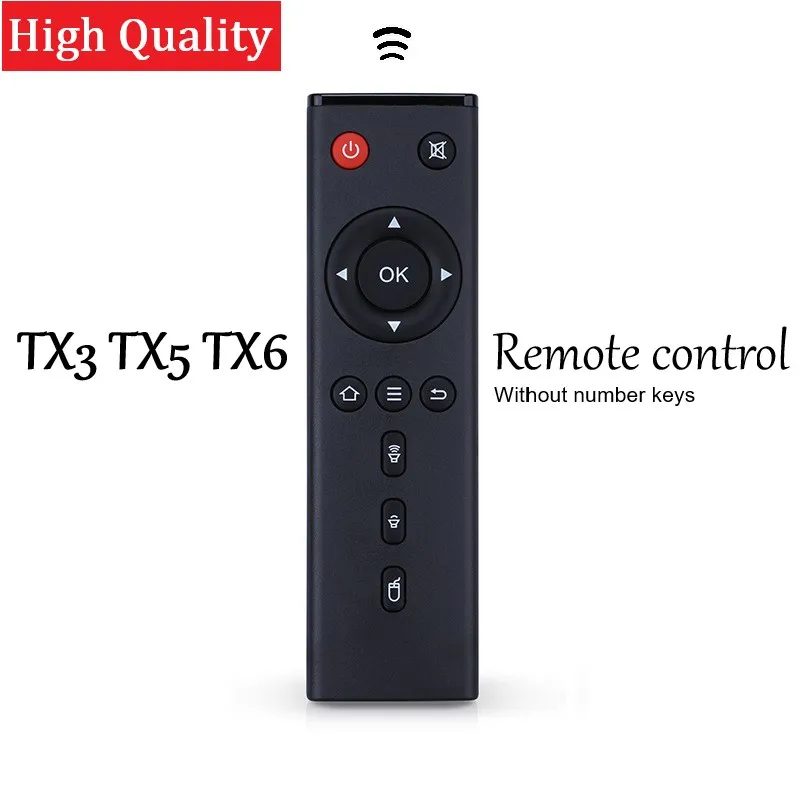 Пульт дистанционного управления для Tanix TX3 TX6 TX8 TX5 TX92 TX9pro max mini Android TV Box сменная