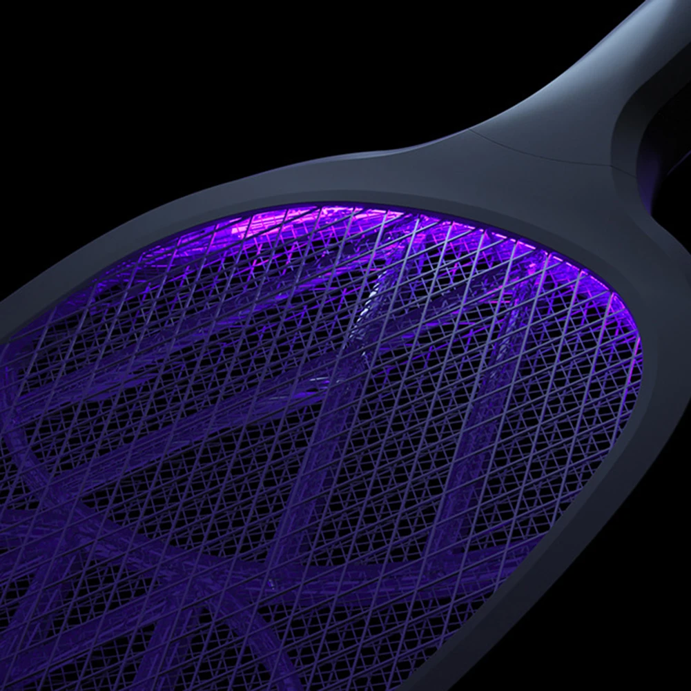 

Anti Mosquito LED Electric Mosquito Killer Racket USB Rechargeable Summer Insect Fly Bug Zapper Swatter Trap Lamp Household