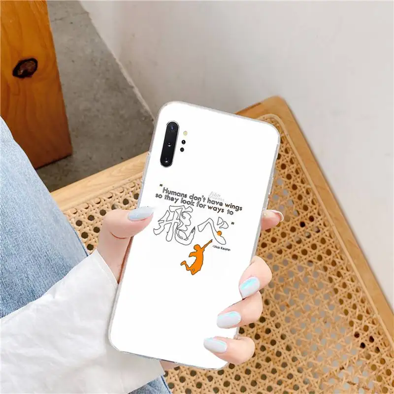 

Death Note anime Killer Phone Case Transparent for Samsung A 71 51 21S S 20 fe 10 9 8 plus xiaomi 11 redmi note 9 8 s pro