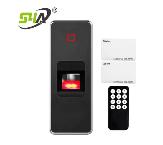 Автономный дверной замок с Биометрическим распознаванием отпечатков пальцев