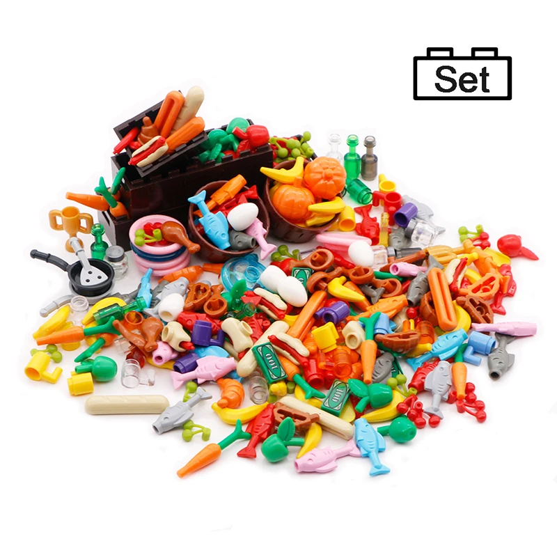 Конструктор Друзья еда|Блочные конструкторы| |