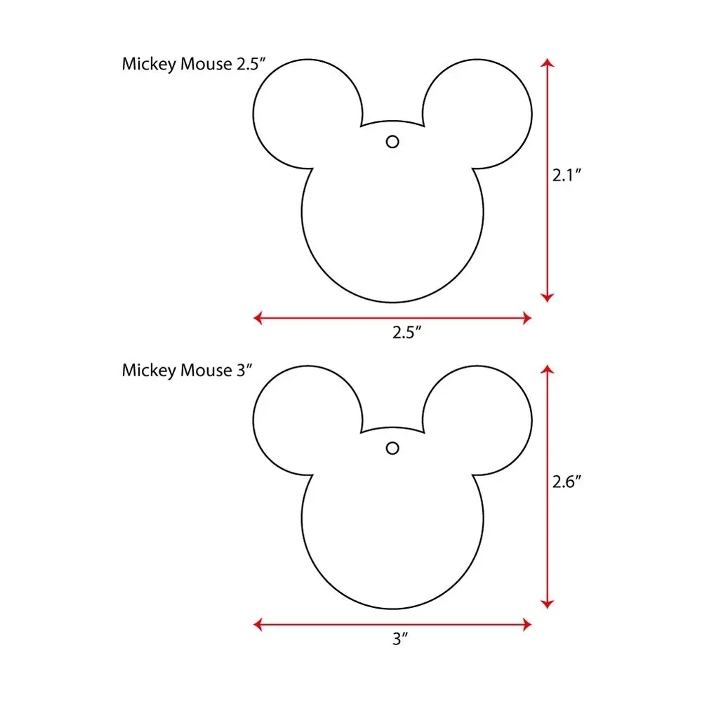 10 шт. акриловый пустой микрофон брелок с мышью прозрачный лазерный резак для