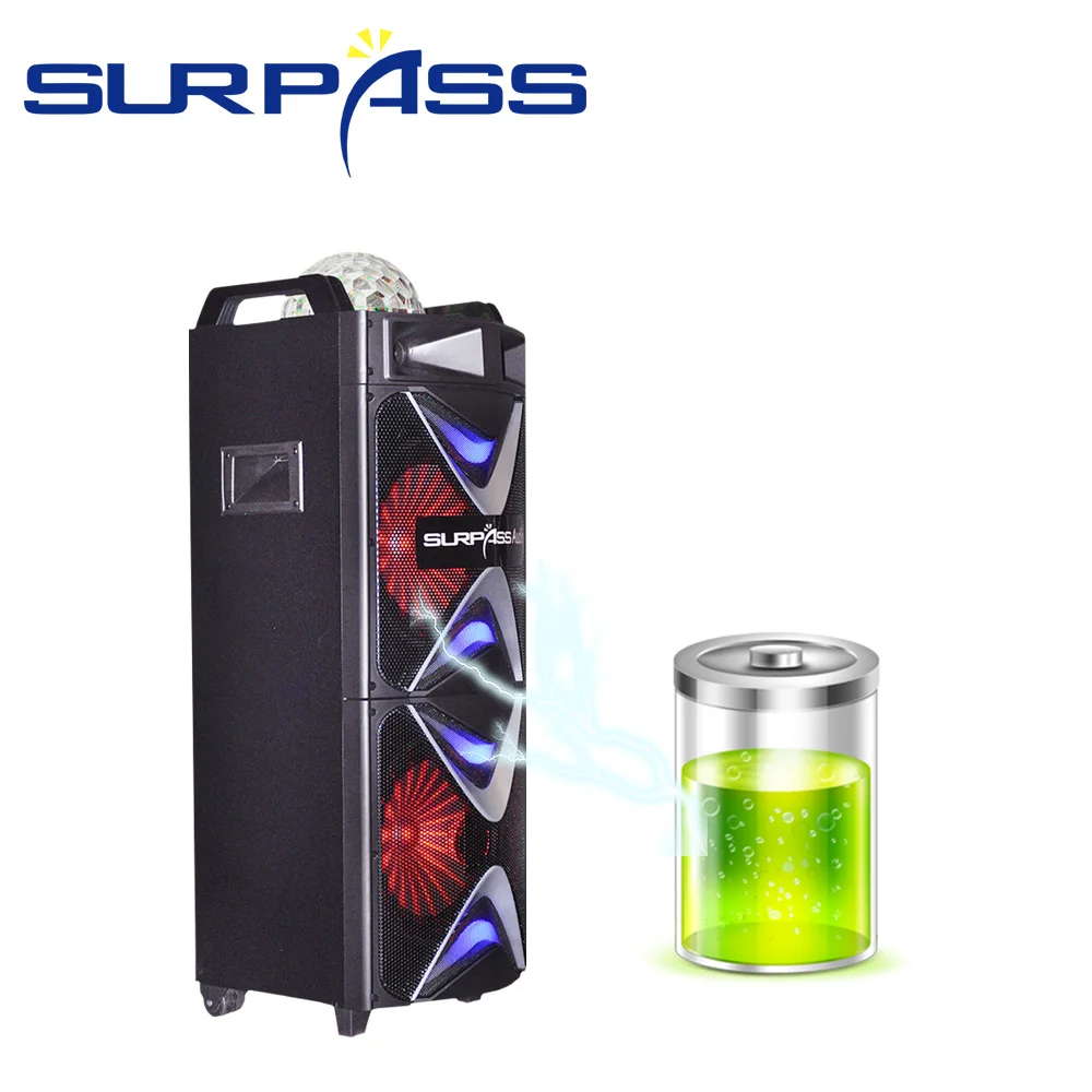 Портативный беспроводной Bluetooth динамик мощный профессиональный звуковой