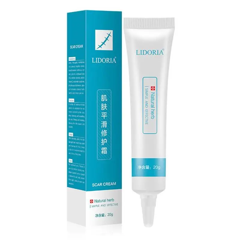 Травяной шрамовый знак удаление кожи тела кремовый дефект уход восстановление