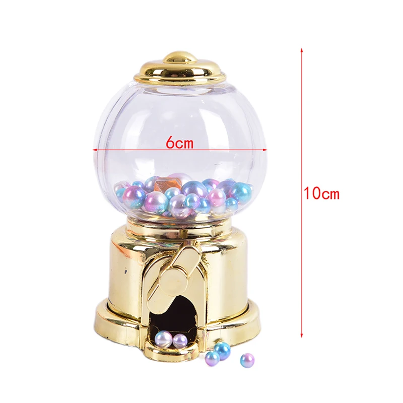 1PC Creative Cute Sweets Mini Candy Machine Bubble Toy Dispenser Coin Bank Kids Warehouse Price Christmas Birthday Gift | Дом и сад