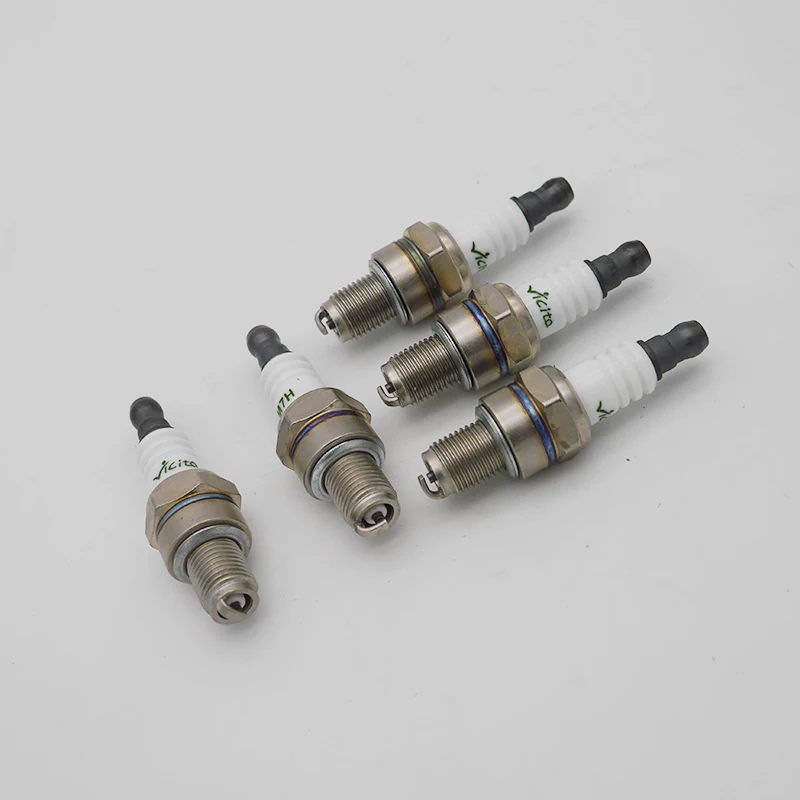 5pcslot high quality spark plug for honda gx25 gx35 35cc 4 stroke motor trimmer brushcutter engine replacement part free global shipping