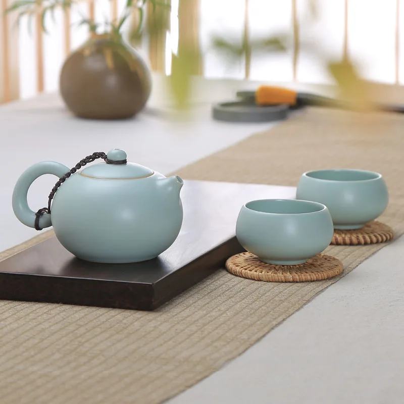 Керамический чайный набор BE50TT креативный домашний простой котелок для гостиной