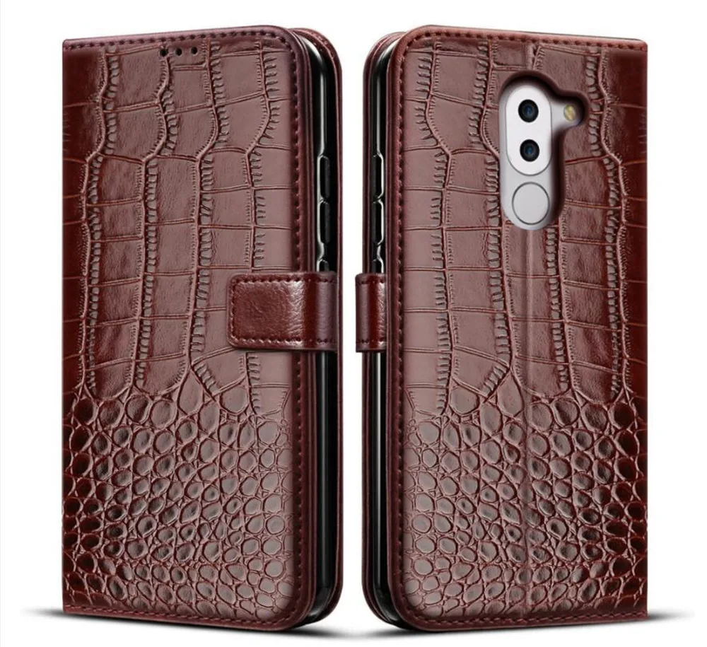 Кожаный чехол-книжка для Huawei Honor 4C 6A Pro 5A Play 6X 5X 5C 7A 8S Prime 9X Premium Lite Global 7S