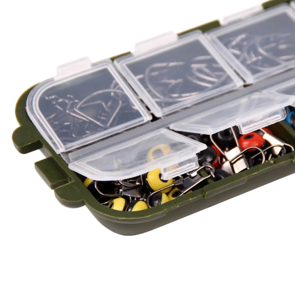 

16 Grid Fishing Gear Accessories Hook / Lead / Connector Set