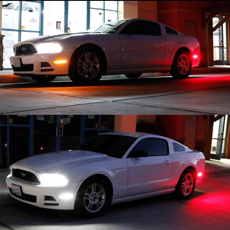 IJDM ЗАМЕНИТЬ OEM боковой маркер светильник для 1999 2018 Ford Mustang передние и задние
