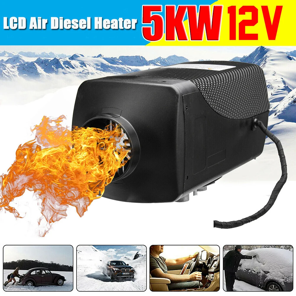 Автомобильный обогреватель 5 кВт 12 В Дизельный подогреватель воздуха