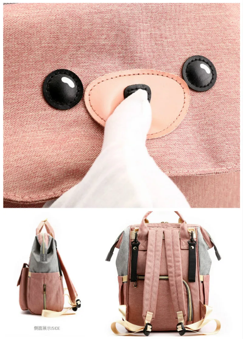 

2019 New Mother Bag Diaper Baby Backpack For Mom Multifunction Large Capacity Maternal Backpack For Nappies Dropshipping Wetbag