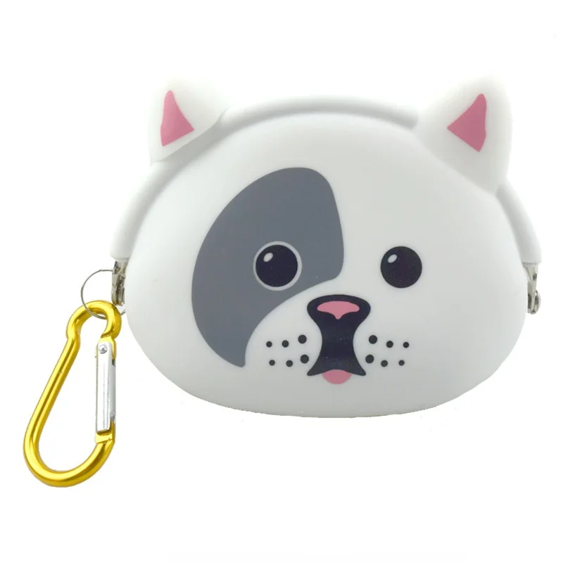 Милые портативные силиконовые карманы для хранения еды тренировок и собак