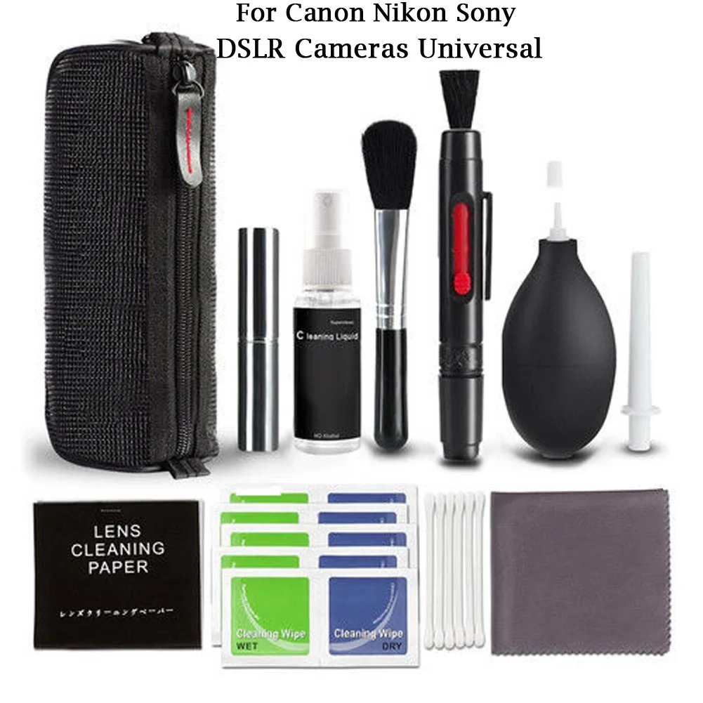 Все в 1 Камера набор чистящих средств для ухода за Защитная крышка объектива