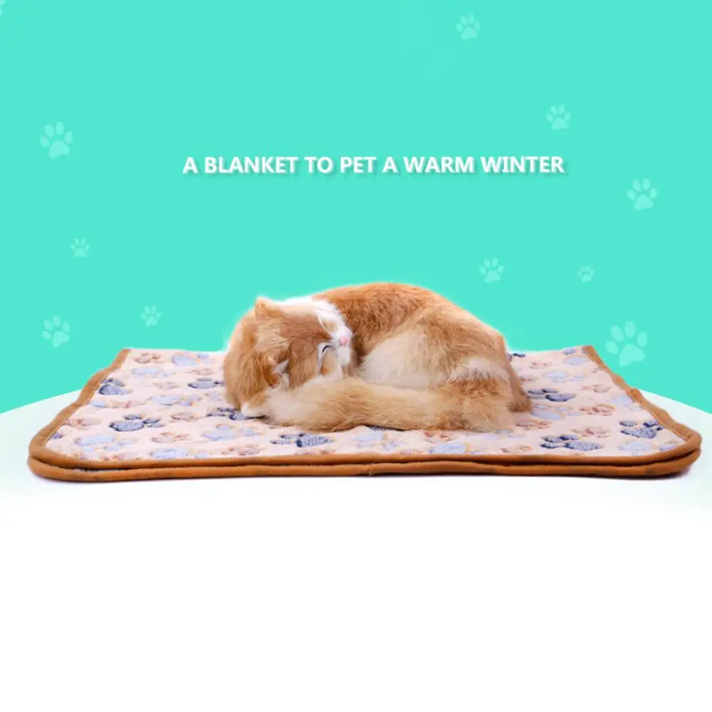 Толстый милый собака кот с рисунком лапы мягкая теплая подушка для домашних