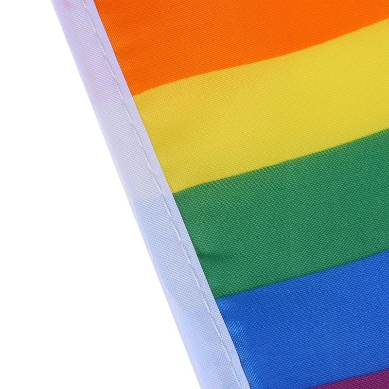 Лидер продаж 20 пакет гей-Прайд Радужный Флаг лесби мира ЛГБТ Радуга баннер флаг