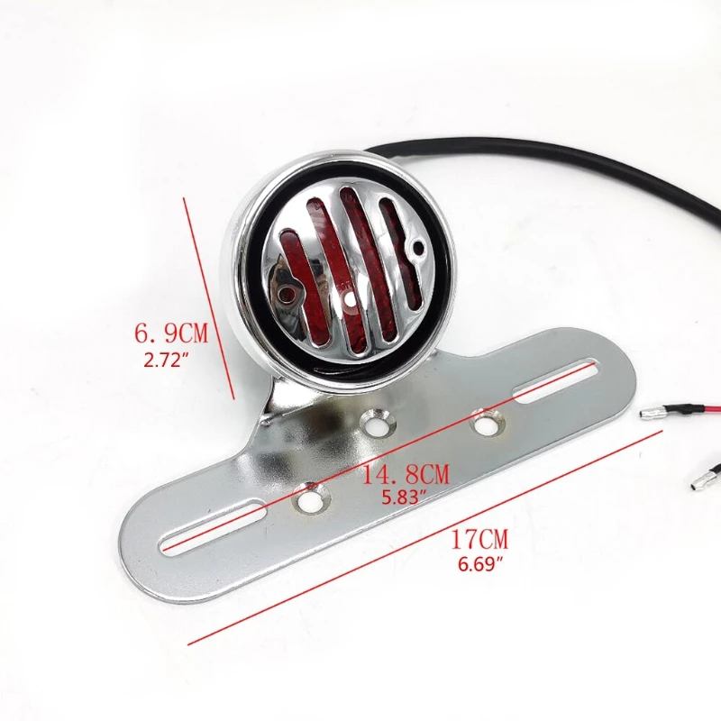 

28GC LED Tail Rear Light Motorbike License Plate Light Car Auto Rear Light