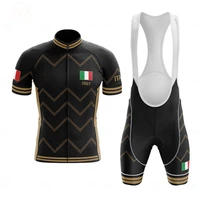 2020 new italy go team cycling jersey sets men summer short sleeve quick dry cycling clothing mtb bike suit ropa ciclismo hombre