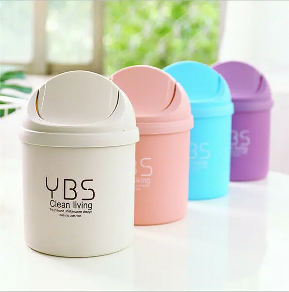 Мини чистый отходы мусор ящики случайный бытовой может мини настольный стол с