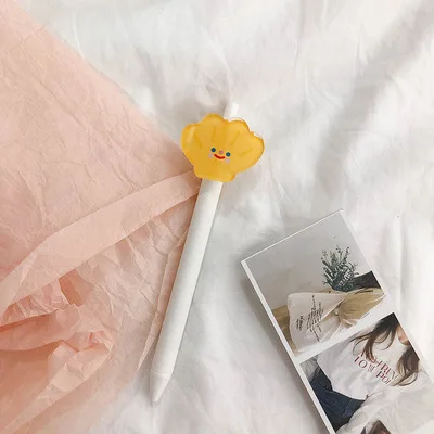 Ручка гелевая Sandro с авокадо простой и милый мультяшный гелевый карандаш цветами