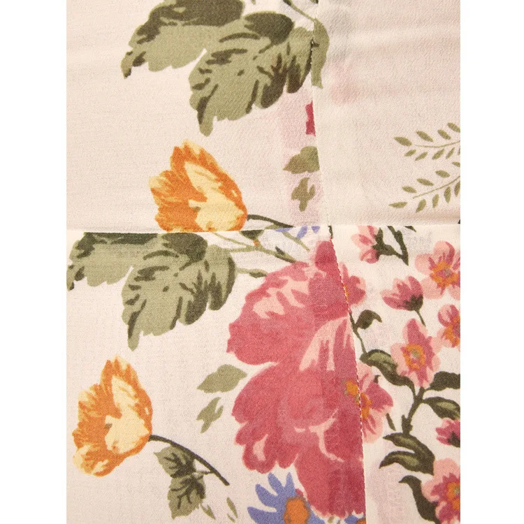 

rayon dress new French style women's dress in summer