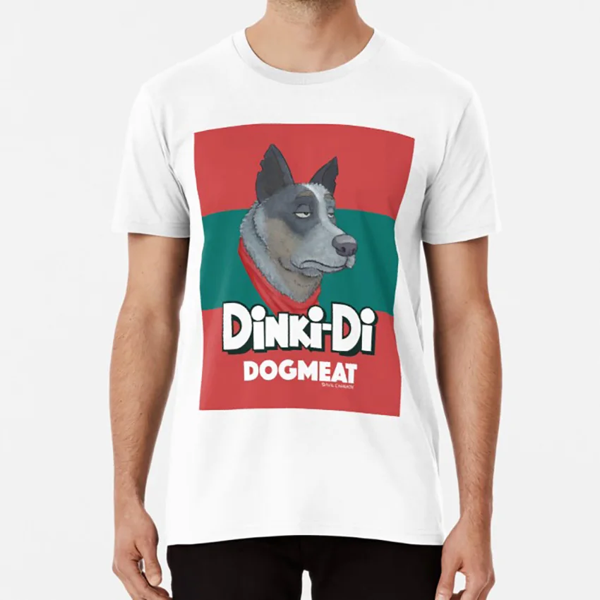 Dinki - Di Dogmeat T Shirt Dog Dog Food Dog Meat Dogmeat Mad Max Dinkier Di Meat And Veg Blue Heeler Australian Cattle Dog