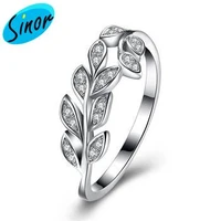 925 sterling silver olive branch xiang shi ring ornament wholesalers svr145 8 svr145 8