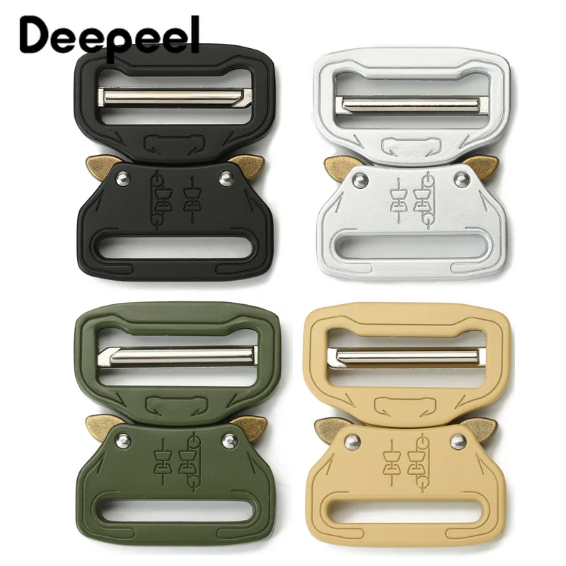 

Deepeel 1pcs ID39mm Belt Release Buckle for Outdoor Backpack Waist Bands Climbing Sewing DIY Crafts Hardware Accessory YK204