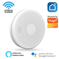 new tuya smart home wifi smoke detector 85 db fire protection firefighter sensors store house security alarm system smart home