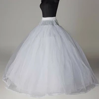 sexy gathered romantic petticoat skirt crinoline hoopless underskirt for bridal wedding dress