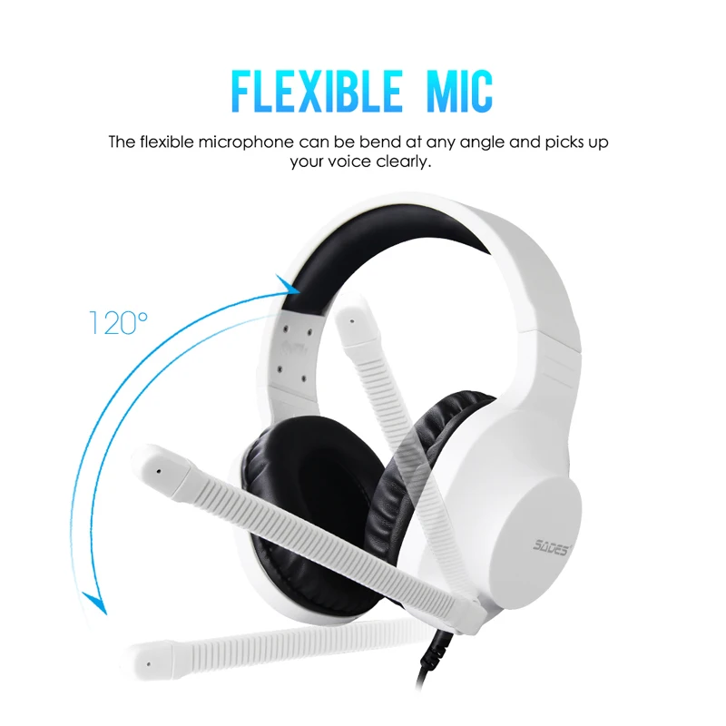 Игровая гарнитура SADES Spirit игровые наушники для ПК/ноутбука/PS4/XBOX ONE ( 2015 версия)/Mobile