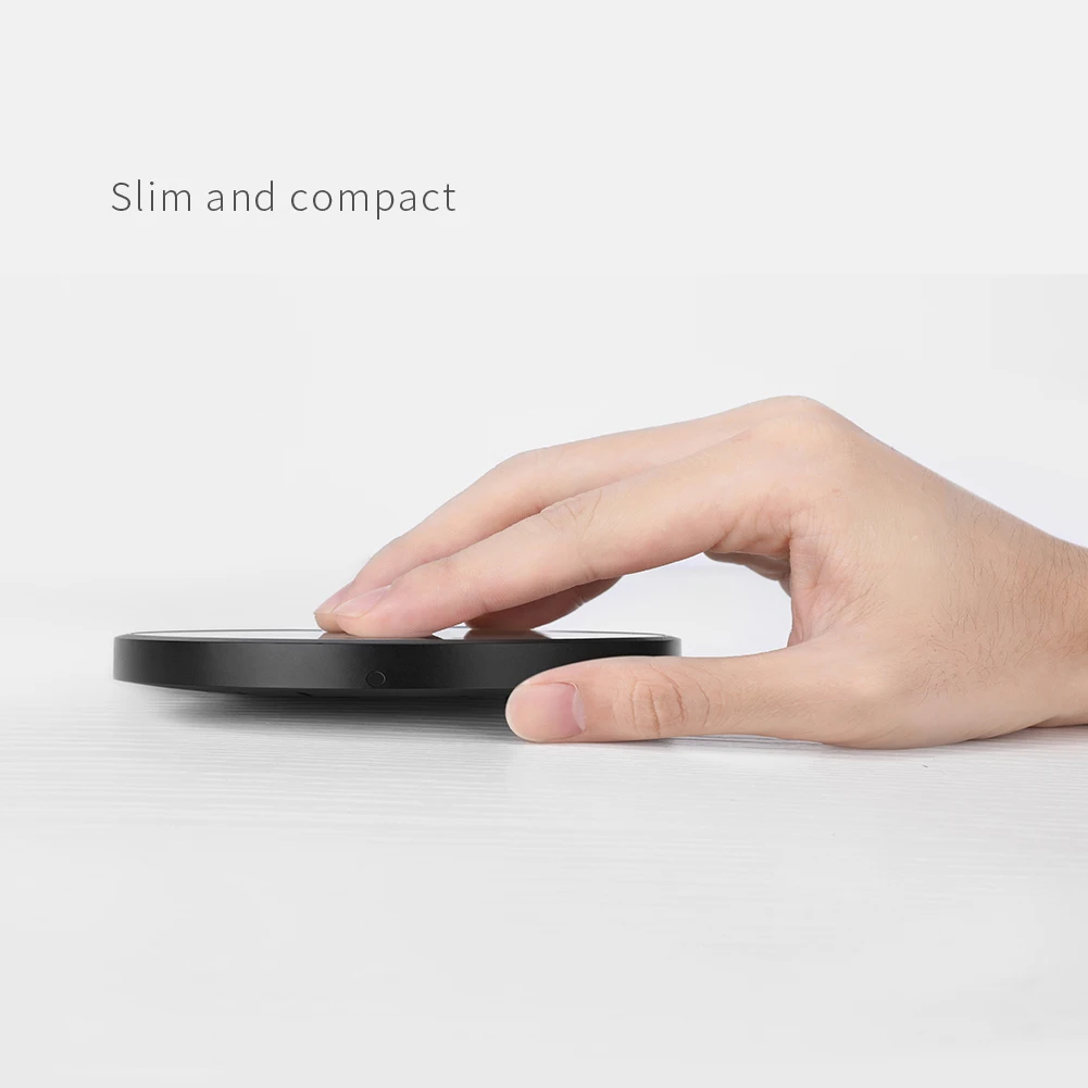 

Qi wireless charger, suitable for iphone12 11pro XR XS Samsung Note10 S8 Note8 magic CD wireless charging equipment