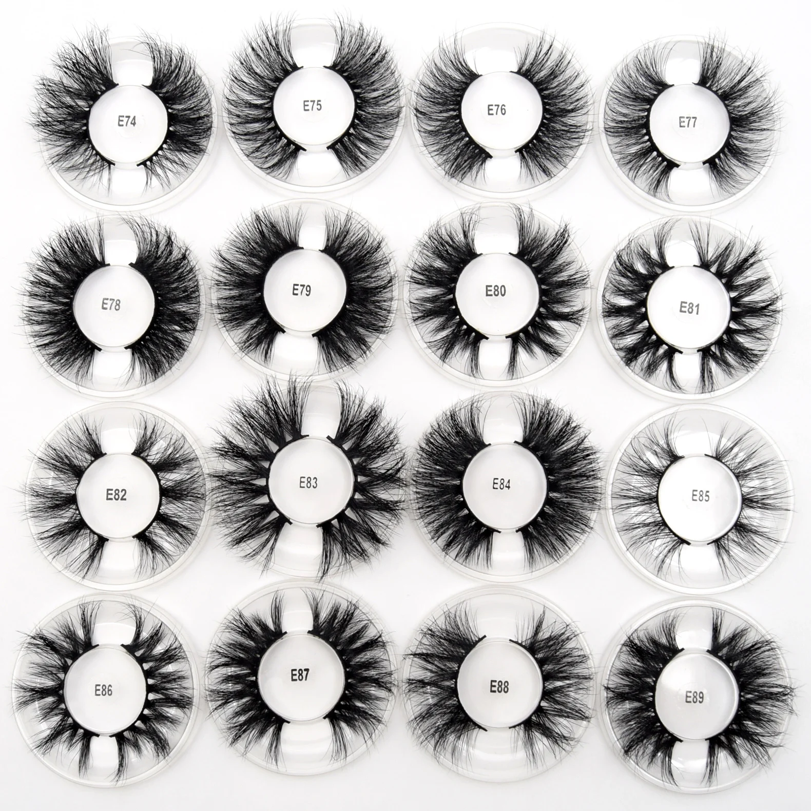 Visofree 5D Mink Eyelashes 25mm Lashes Natural False Soft Fake Extension Makeup Wholesale | Красота и здоровье