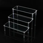 1 шт. практичная Съемная рама для лестницы с мультяшными персонажами, модель игрушечного автомобиля, кошелек, демонстрационная подставка для духов, прозрачная акриловая стойка для хранения