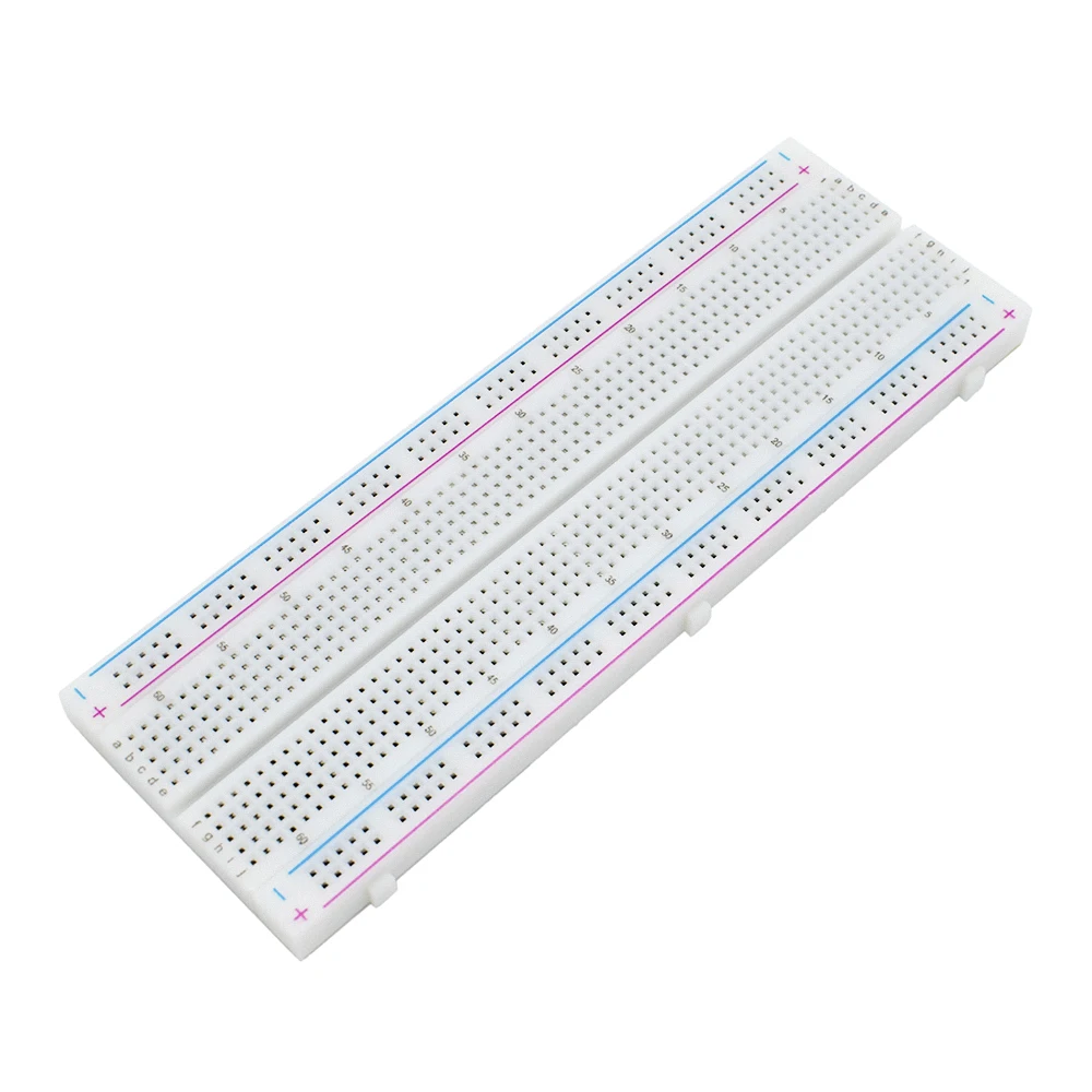 10 шт./лот макетная плата 830 Точка Пайки PCB хлеб доска MB-102 MB102 тестирование Разработка DIY белый/прозрачный