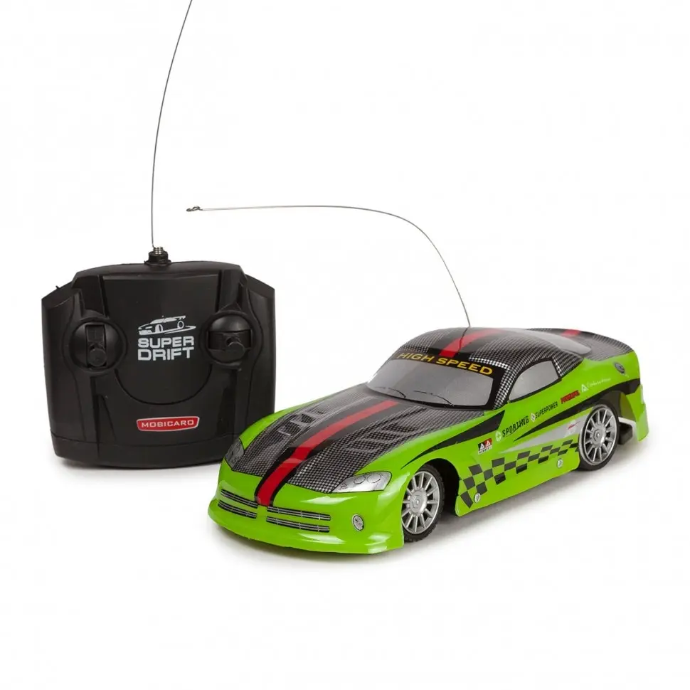 Машинка радиоуправляемая Mobicaro Супер дрифт Неон Зеленая | Игрушки и хобби