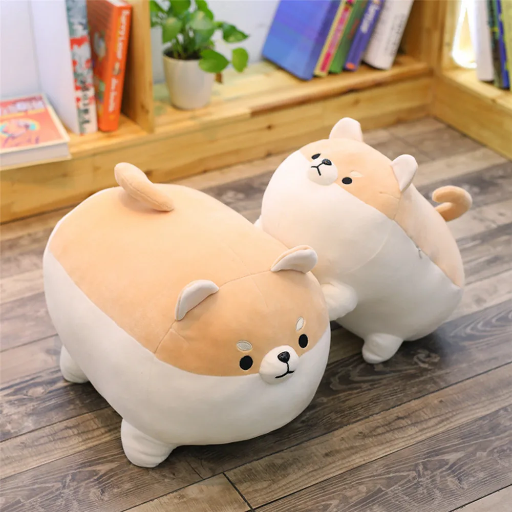 

Cotton Anime Brown Shiba Inu Plush Stuffed Sotf Pillow Doll Cartoon Doggo Cute Shiba Soft Toy Used to Pillow For Home Decor