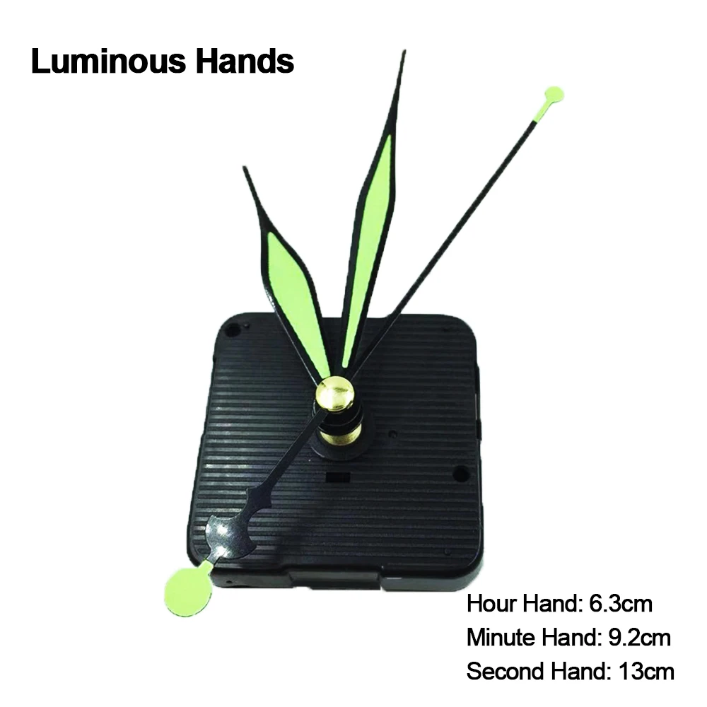 Бесшумный механизм настенных часов кварцевый серебристый комплект для ремонта