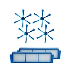 Набор боковых кистей Hepa для пылесоса Philips FC8007 FC8792 FC8794 FC8796, Запасные детали для фильтров