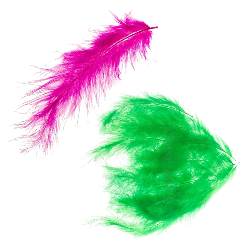 200 шт пушистые перья марабу вечерние украшения для свадебной отделки DIY 8-15 см 100
