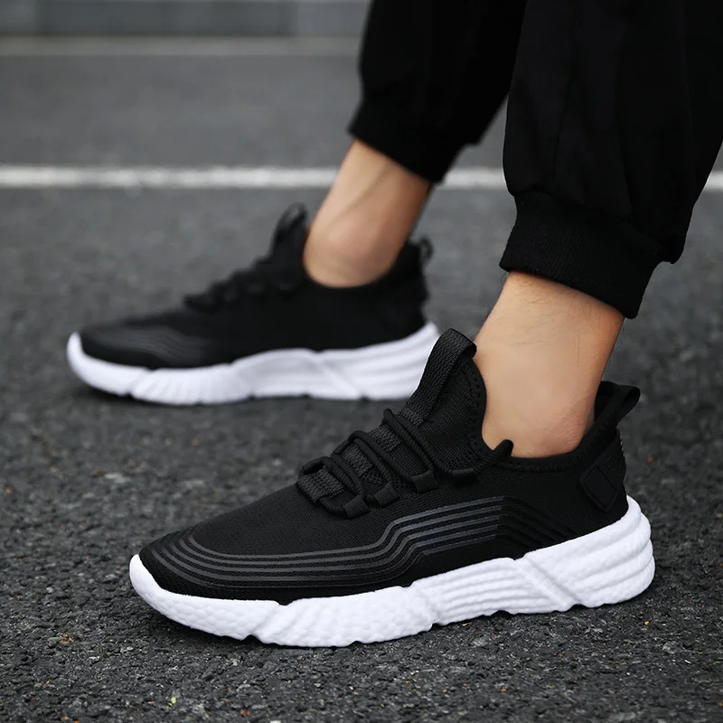 

Sneakers Men Lightweight Fashion Summer Mesh Red Mens Casual Shoes Slip On Woven Sneakers Zapatillas Informales Hombre
