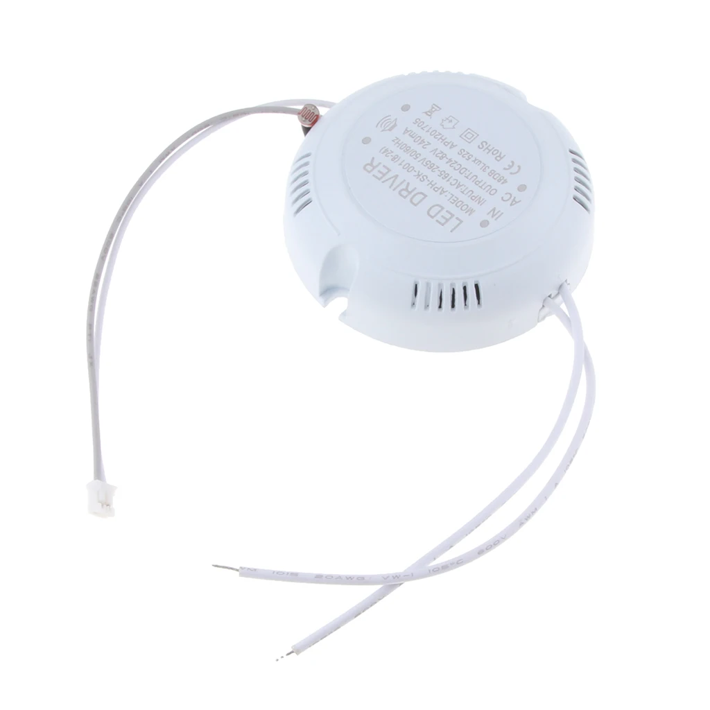 

LED Light Power Supply Driver 8-24W DC 24V-82V 240mA AC 165-265V 50/60Hz