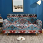 Чехол для дивана эластичный, с 3D-принтом, волшебная мандала, для 1234 мест, защита для дивана, гостиной, домашний декор