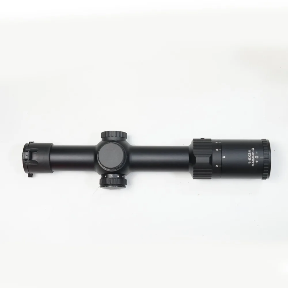 SKWoptics охотничьи 1-6x24 винтовки прицелы военные тактические MIL сетка ударопрочные оптические прицелы 30 мм прицелы кольца
