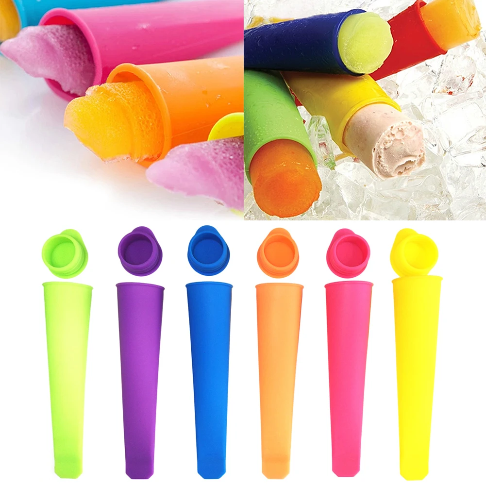 

Creative DIY Ice Cream Ice Mold Silicone Mold Silicone Handheld Popsicle Mold Tray Moldes De Silicon Para Helados Drop Shipping