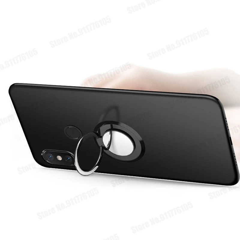 magnetic ring holder stand shockproof phone case for umidigi bison soft matte cover for umidigi bison gt ultra thin phone cover free global shipping