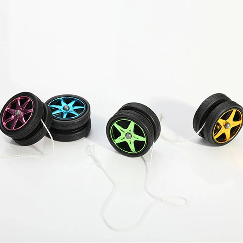 1 шт. случайный цвет Модный классический шарик YoYo светящаяся игрушка пластиковые