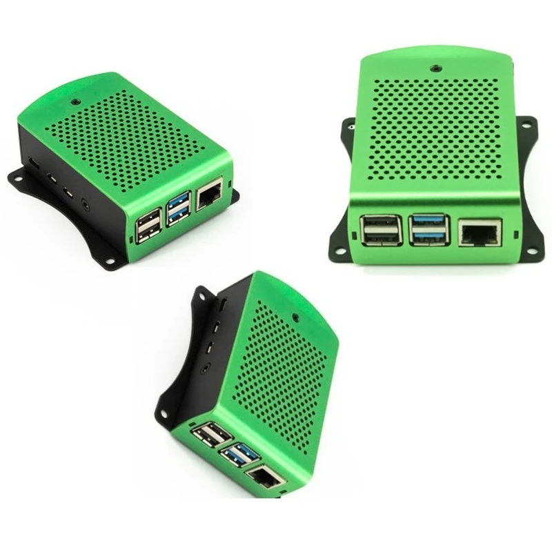 

for Raspberry Pi Aluminum Alloy Cooling Shell Heat Dissipating Metal Case Box