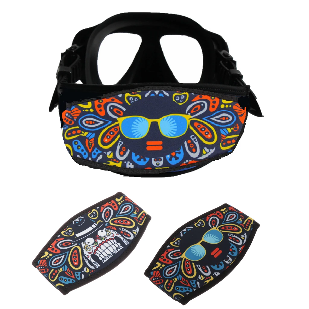 Чехол на ремешок для маски подводного плавания с мягкой подкладкой 18x10 см